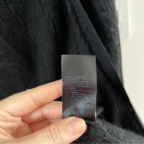 AllSaints Spitalfields Wendell Cardigan Sweater in Black 14 - Picture 12 of 12